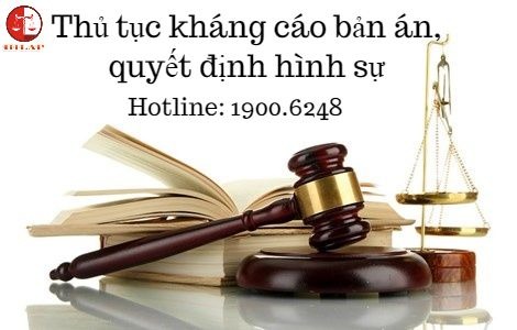 Thủ tục kháng cáo bản án, quyết định hình sự