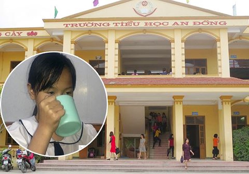 Cô giáo bắt học sinh uống nước giẻ lau ở Hải Phòng